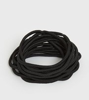 New Look 15 Pack Black Hair Bands